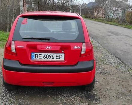 Красный Хендай Гетц, объемом двигателя 1.4 л и пробегом 141 тыс. км за 5500 $, фото 6 на Automoto.ua