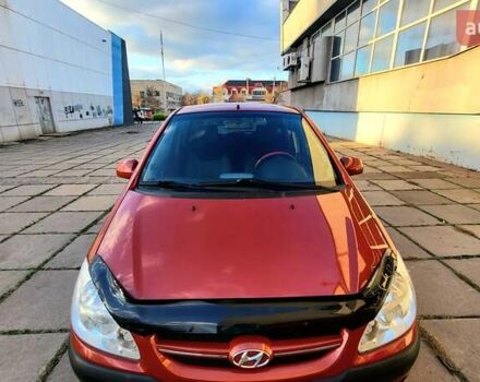 Красный Хендай Гетц, объемом двигателя 1.4 л и пробегом 165 тыс. км за 5850 $, фото 2 на Automoto.ua
