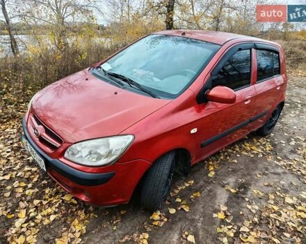 Красный Хендай Гетц, объемом двигателя 1.4 л и пробегом 290 тыс. км за 3000 $, фото 23 на Automoto.ua
