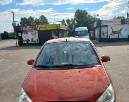 Красный Хендай Гетц, объемом двигателя 1.4 л и пробегом 170 тыс. км за 6138 $, фото 5 на Automoto.ua