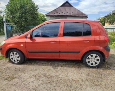 Красный Хендай Гетц, объемом двигателя 1.6 л и пробегом 156 тыс. км за 5400 $, фото 2 на Automoto.ua