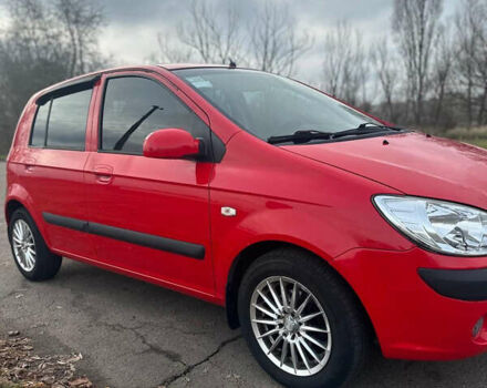 Красный Хендай Гетц, объемом двигателя 1.4 л и пробегом 30 тыс. км за 7100 $, фото 1 на Automoto.ua