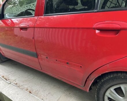 Красный Хендай Гетц, объемом двигателя 1.4 л и пробегом 283 тыс. км за 3500 $, фото 11 на Automoto.ua