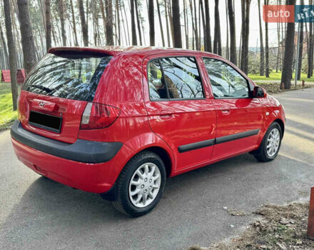 Красный Хендай Гетц, объемом двигателя 1.6 л и пробегом 147 тыс. км за 5999 $, фото 20 на Automoto.ua