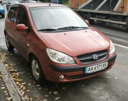 Красный Хендай Гетц, объемом двигателя 1.4 л и пробегом 193 тыс. км за 4250 $, фото 6 на Automoto.ua