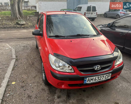 Червоний Хендай Гетц, об'ємом двигуна 1.09 л та пробігом 174 тис. км за 3900 $, фото 1 на Automoto.ua
