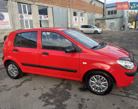 Червоний Хендай Гетц, об'ємом двигуна 1.09 л та пробігом 174 тис. км за 3900 $, фото 11 на Automoto.ua