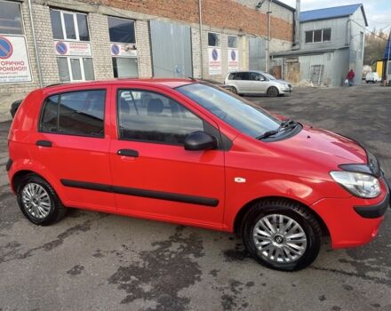 Червоний Хендай Гетц, об'ємом двигуна 1.1 л та пробігом 174 тис. км за 3900 $, фото 1 на Automoto.ua