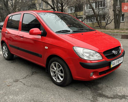 Красный Хендай Гетц, объемом двигателя 1.4 л и пробегом 143 тыс. км за 6600 $, фото 2 на Automoto.ua