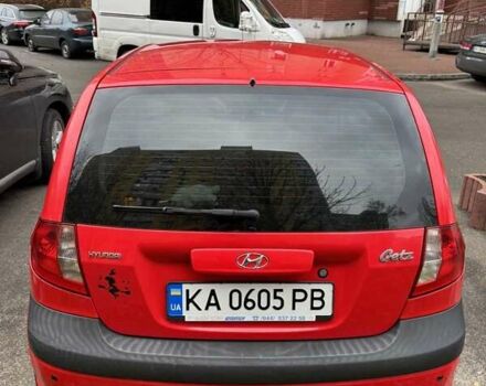 Красный Хендай Гетц, объемом двигателя 1.4 л и пробегом 179 тыс. км за 6700 $, фото 1 на Automoto.ua
