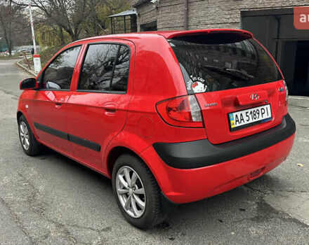 Красный Хендай Гетц, объемом двигателя 1.4 л и пробегом 143 тыс. км за 6600 $, фото 6 на Automoto.ua