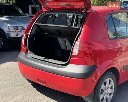 Червоний Хендай Гетц, об'ємом двигуна 1.6 л та пробігом 64 тис. км за 5900 $, фото 11 на Automoto.ua