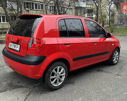 Красный Хендай Гетц, объемом двигателя 1.4 л и пробегом 143 тыс. км за 6600 $, фото 4 на Automoto.ua