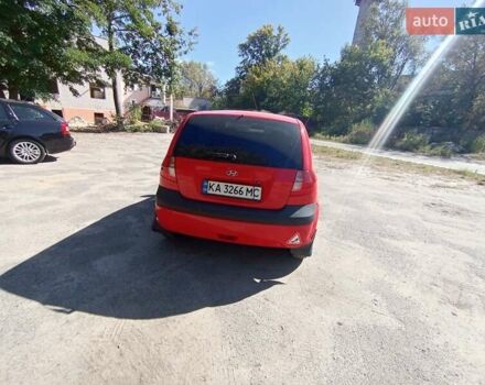 Червоний Хендай Гетц, об'ємом двигуна 1.4 л та пробігом 70 тис. км за 6000 $, фото 7 на Automoto.ua