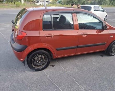 Красный Хендай Гетц, объемом двигателя 1.4 л и пробегом 180 тыс. км за 5400 $, фото 4 на Automoto.ua