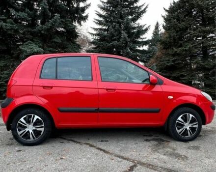 Червоний Хендай Гетц, об'ємом двигуна 1.4 л та пробігом 86 тис. км за 6700 $, фото 6 на Automoto.ua