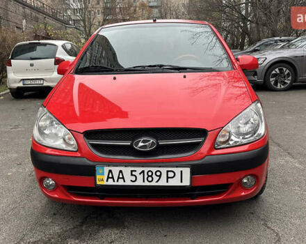 Красный Хендай Гетц, объемом двигателя 1.4 л и пробегом 143 тыс. км за 6600 $, фото 1 на Automoto.ua