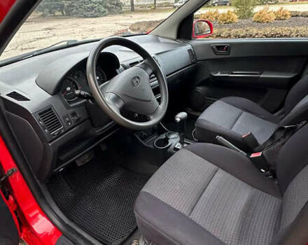 Червоний Хендай Гетц, об'ємом двигуна 1.4 л та пробігом 86 тис. км за 6500 $, фото 9 на Automoto.ua