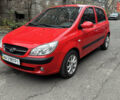 Красный Хендай Гетц, объемом двигателя 1.4 л и пробегом 143 тыс. км за 6600 $, фото 1 на Automoto.ua