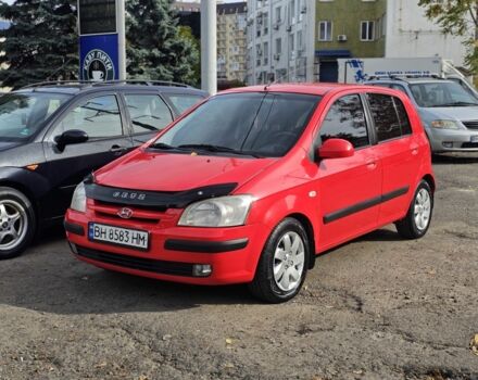 Красный Хендай Гетц, объемом двигателя 1.6 л и пробегом 147 тыс. км за 4500 $, фото 1 на Automoto.ua