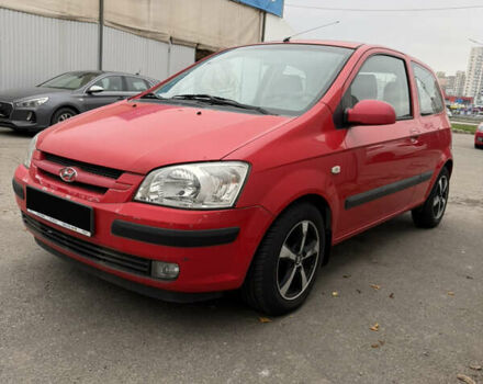 Красный Хендай Гетц, объемом двигателя 1.34 л и пробегом 18 тыс. км за 5000 $, фото 1 на Automoto.ua