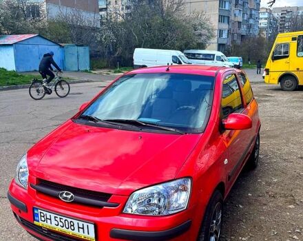 Червоний Хендай Гетц, об'ємом двигуна 1.3 л та пробігом 205 тис. км за 3900 $, фото 1 на Automoto.ua