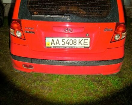Червоний Хендай Гетц, об'ємом двигуна 1.3 л та пробігом 200 тис. км за 4000 $, фото 1 на Automoto.ua