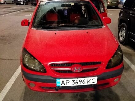 Красный Хендай Гетц, объемом двигателя 1.4 л и пробегом 250 тыс. км за 3200 $, фото 1 на Automoto.ua