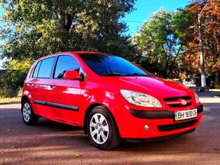 Красный Хендай Гетц, объемом двигателя 1.4 л и пробегом 156 тыс. км за 4500 $, фото 1 на Automoto.ua