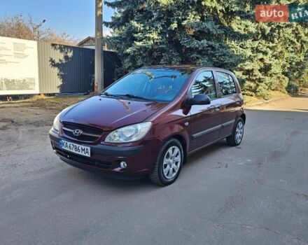 Красный Хендай Гетц, объемом двигателя 1.4 л и пробегом 200 тыс. км за 3900 $, фото 1 на Automoto.ua