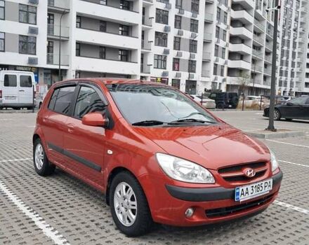 Красный Хендай Гетц, объемом двигателя 1.4 л и пробегом 179 тыс. км за 5200 $, фото 1 на Automoto.ua