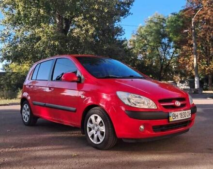 Червоний Хендай Гетц, об'ємом двигуна 1.4 л та пробігом 156 тис. км за 4600 $, фото 1 на Automoto.ua