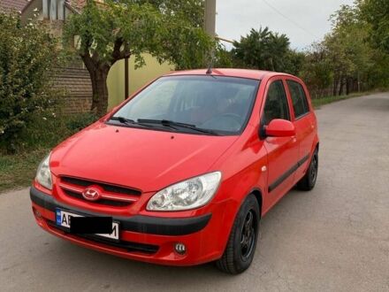 Красный Хендай Гетц, объемом двигателя 1.6 л и пробегом 167 тыс. км за 4900 $, фото 1 на Automoto.ua