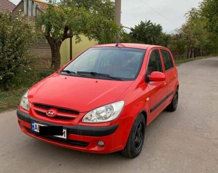 Красный Хендай Гетц, объемом двигателя 1.6 л и пробегом 167 тыс. км за 4900 $, фото 1 на Automoto.ua