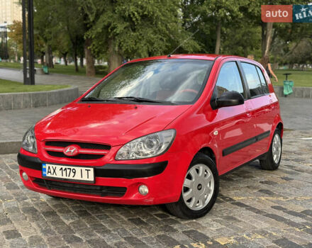 Червоний Хендай Гетц, об'ємом двигуна 1.4 л та пробігом 165 тис. км за 4500 $, фото 1 на Automoto.ua