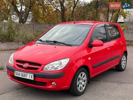Хендай Гетц 2007 у Києві на Automoto.ua Червоний Хендай Гетц, об'ємом двигуна 1.4 л та пробігом 175 тис. км за 5500 $, фото 1 на Automoto.ua