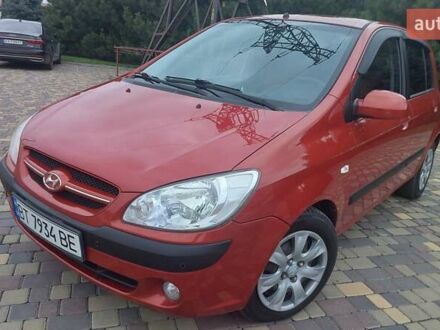 Червоний Хендай Гетц, об'ємом двигуна 1.6 л та пробігом 157 тис. км за 5500 $, фото 1 на Automoto.ua