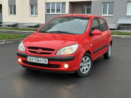 Червоний Хендай Гетц, об'ємом двигуна 1.4 л та пробігом 162 тис. км за 4999 $, фото 1 на Automoto.ua
