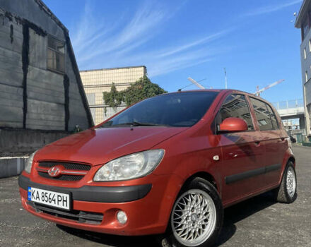 Червоний Хендай Гетц, об'ємом двигуна 1.4 л та пробігом 220 тис. км за 3750 $, фото 1 на Automoto.ua