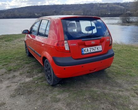 Красный Хендай Гетц, объемом двигателя 1.4 л и пробегом 29 тыс. км за 3600 $, фото 1 на Automoto.ua