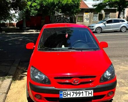 Красный Хендай Гетц, объемом двигателя 1.4 л и пробегом 186 тыс. км за 5300 $, фото 1 на Automoto.ua