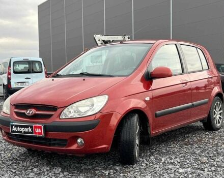 Червоний Хендай Гетц, об'ємом двигуна 1.4 л та пробігом 159 тис. км за 6440 $, фото 1 на Automoto.ua