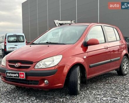Червоний Хендай Гетц, об'ємом двигуна 1.4 л та пробігом 159 тис. км за 6440 $, фото 1 на Automoto.ua