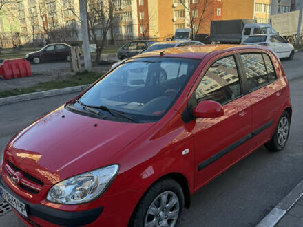 Червоний Хендай Гетц, об'ємом двигуна 1.4 л та пробігом 156 тис. км за 5450 $, фото 1 на Automoto.ua