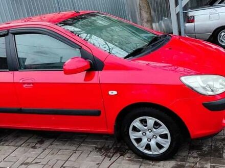 Красный Хендай Гетц, объемом двигателя 1.6 л и пробегом 106 тыс. км за 5900 $, фото 1 на Automoto.ua