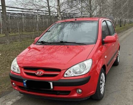 Красный Хендай Гетц, объемом двигателя 1.4 л и пробегом 165 тыс. км за 6100 $, фото 1 на Automoto.ua
