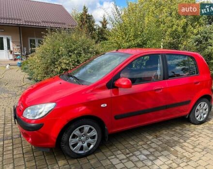 Червоний Хендай Гетц, об'ємом двигуна 1.4 л та пробігом 114 тис. км за 5000 $, фото 1 на Automoto.ua