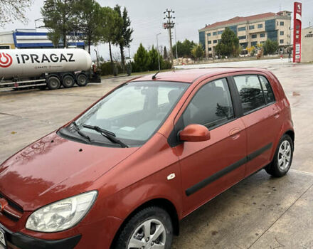 Красный Хендай Гетц, объемом двигателя 1.4 л и пробегом 250 тыс. км за 5300 $, фото 1 на Automoto.ua