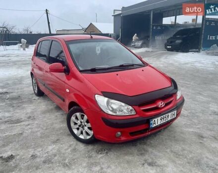 Червоний Хендай Гетц, об'ємом двигуна 1.4 л та пробігом 119 тис. км за 5500 $, фото 1 на Automoto.ua