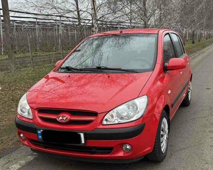 Красный Хендай Гетц, объемом двигателя 1.4 л и пробегом 165 тыс. км за 6100 $, фото 1 на Automoto.ua